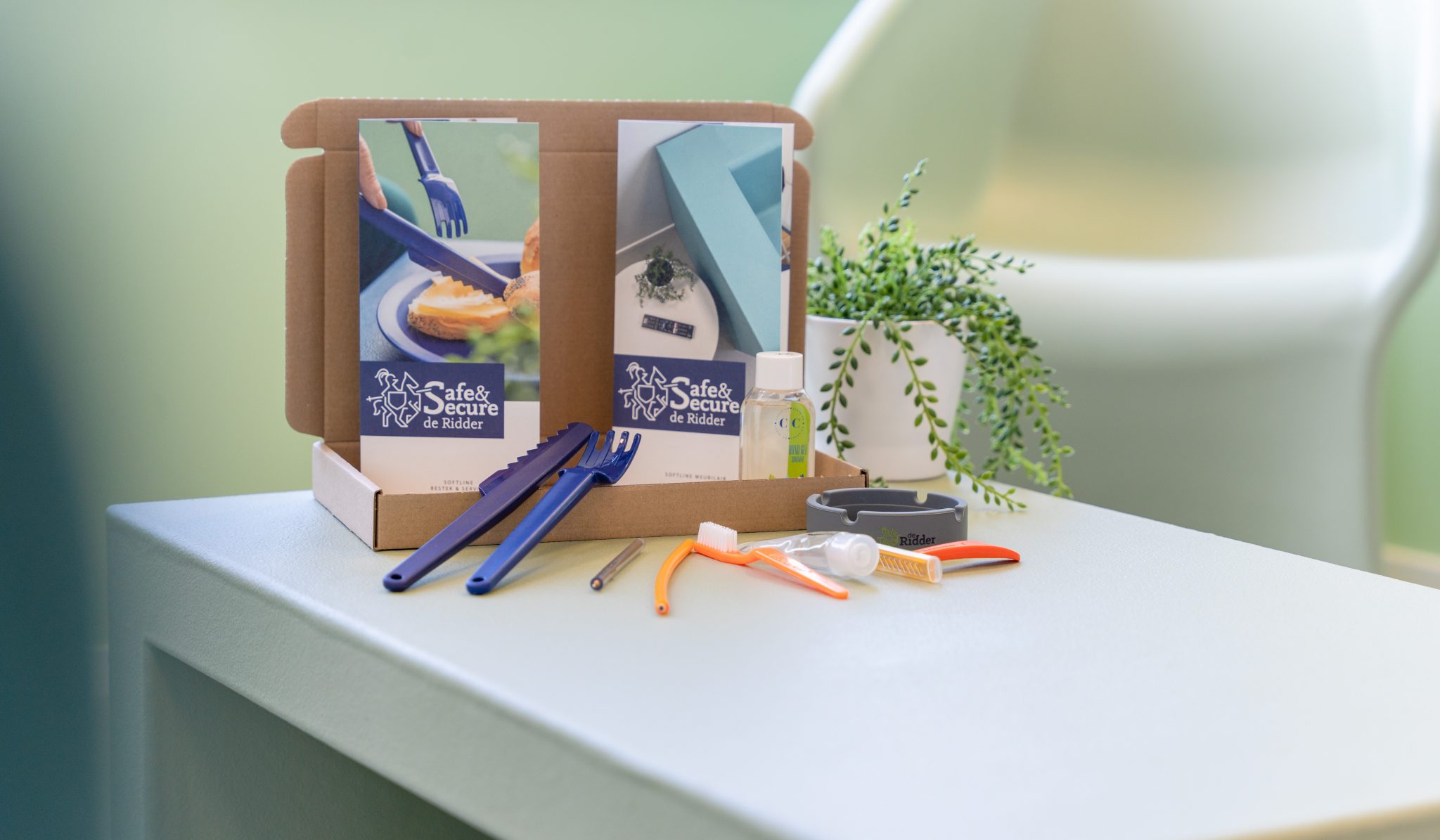 Safe & Secure SampleBox | Gratis | De Ridder Safe and Secure